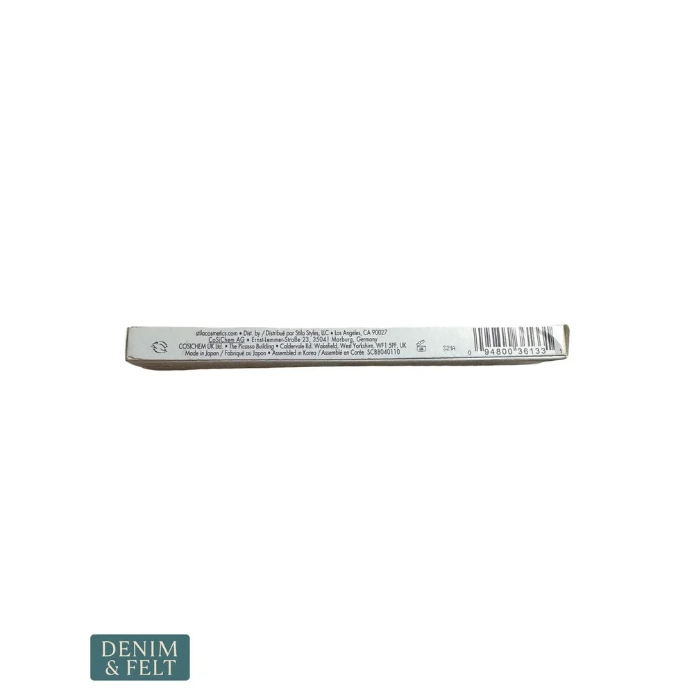 NEW Stila Stay All Day Dual-Ended Liquid Eye Liner Intense Black Rum Punch